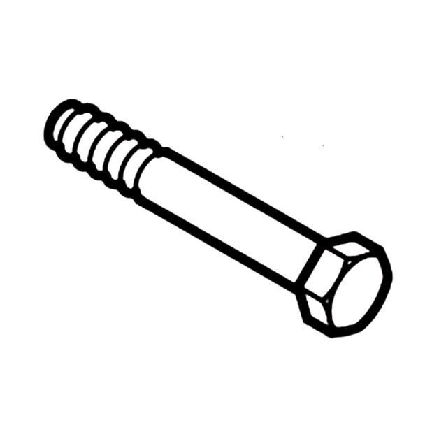 Scag OEM 04001-163 - HH BOLT, 1/2-13 X 3.75 ZINC - Scag Original Part - Image 1 Scag OEM 04001-163 - HH BOLT, 1/2-13 X 3.75 ZINC - Scag Original Part - Image 1
