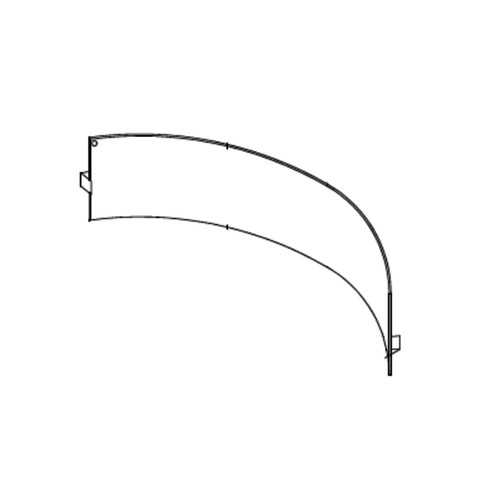 Hustler OEM 467241 - CENTER REAR DISC DOOR W/A - Hustler Original Part ...