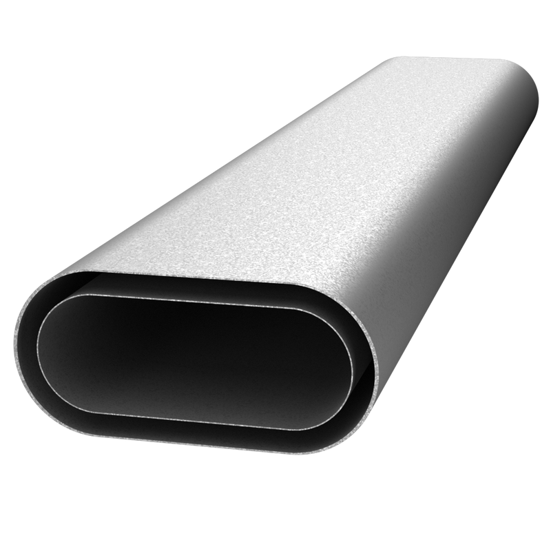 DoubleWall Oval Gas Vent Able Sheet Metal