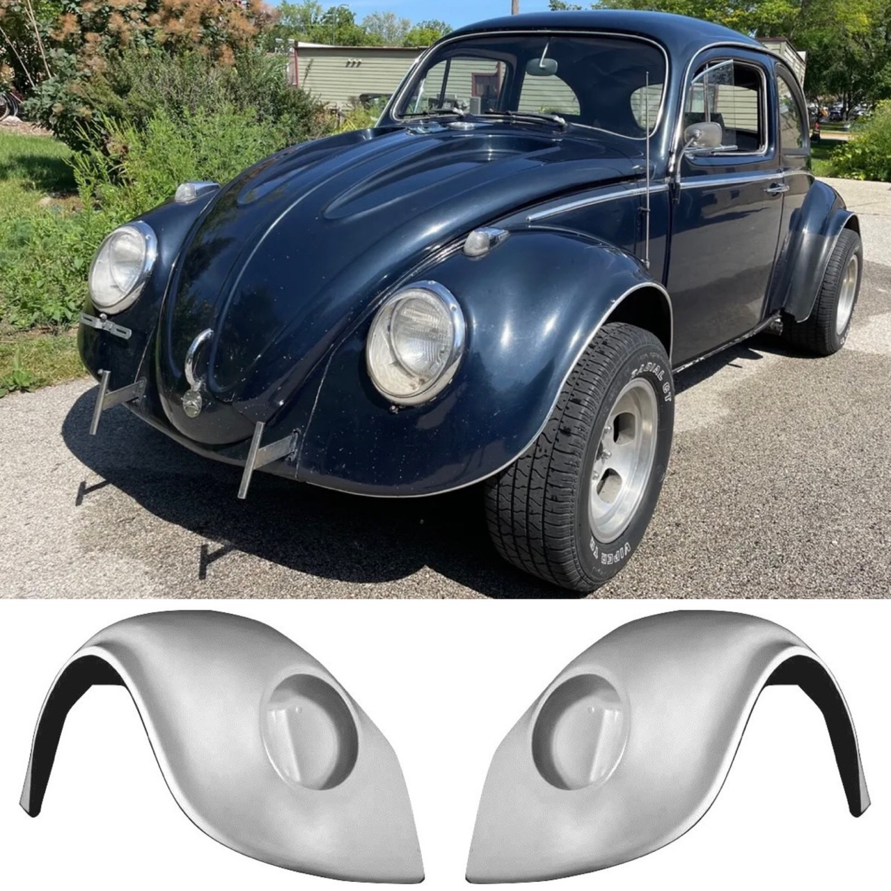 Vw beetle fenders best sale