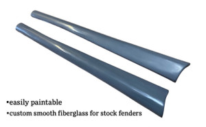 RB1004 1949-1977 VW Beetle and 1971-1979 Super Beetle Stock Running Boards-PAIR Custom smooth paintable RB1004 1949-1977 VW Beetle and 1971-1979 Super Beetle Stock Running Boards-PAIR Custom smooth paintable