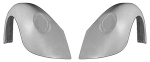 F302W 1949-1977 VW Beetle and 1973-1979 VW Super Beetle NON-FLARED 2" Wider than Stock Rear Fenders, Indentions are for 1973-1979 Tail Lights-PAIR F302W 1949-1977 VW Beetle and 1973-1979 VW Super Beetle NON-FLARED 2" Wider than Stock Rear Fenders, Indentions are for 1973-1979 Tail Lights-PAIR