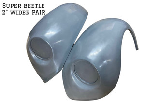 1971-1979 VW Super Beetle 2" Wider than Stock Front Fenders PAIR 1971-1979 VW Super Beetle 2" Wider than Stock Front Fenders PAIR