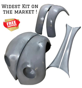 1949-1977 Beetle type 1 wide body kit 3” front/ 4.5” rear (widest kit) 1949-1977 Beetle type 1 wide body kit 3” front/ 4.5” rear (widest kit)