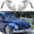 F700F   1971-1979 VW Super Beetle FLARED 1 1/2" Wider Than Stock Front Fenders, Indentions are for 1967 and Up Stock Headlights-PAIR 1 1/2" WIDER
