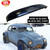 VWV1002 1949-1977 VW Beetle and 1971-1972 VW Super Beetle Smooth Sunvisor Baja street visor gloss black 