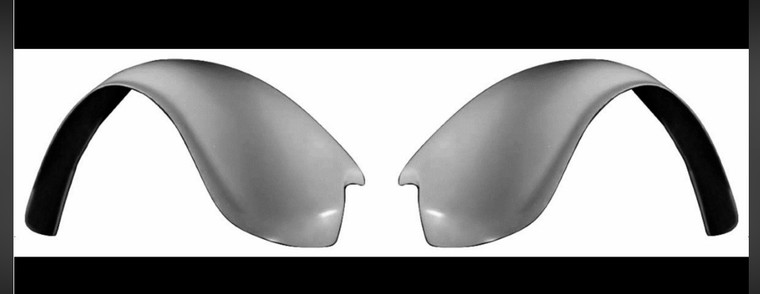K101S/102S-RR/LR 1949-1977 VW Beetle Standard Weight Rear Fenders PAIR