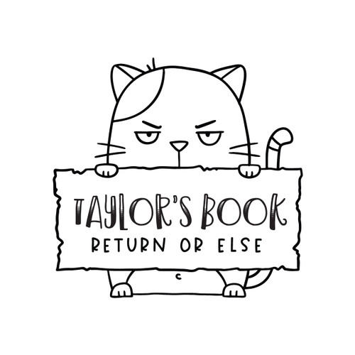 Return or Else Custom Stamp