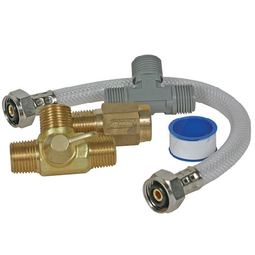 Camco Quick Turn Permanent Waterheater Bypass Kit [35983]