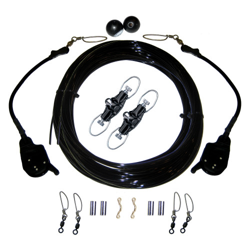 Rupp Single Rigging Kit W\/Lok-Ups & Nok-Outs - 160' Black Mono [CA-0172-MO]