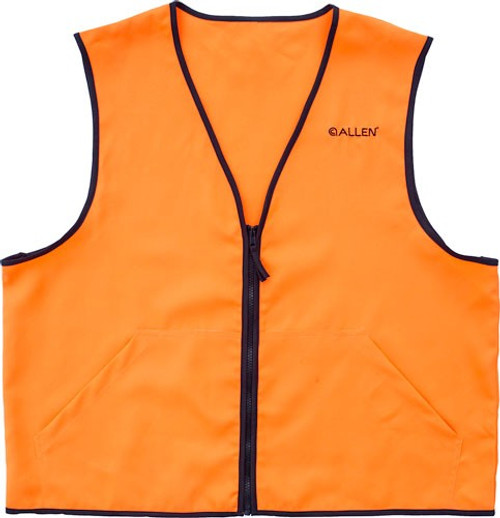 Allen Deluxe Hunting Vest - Orange Large 2 Front Pockets