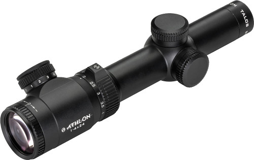 Athlon Scope Talos Btr 1-4x24 - Gen2 30mm Ahsr14 Ir Mil Black