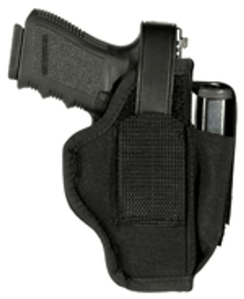 Blackhawk Ambidextrous Holster - W/mag Pouch #05 Nylon Black