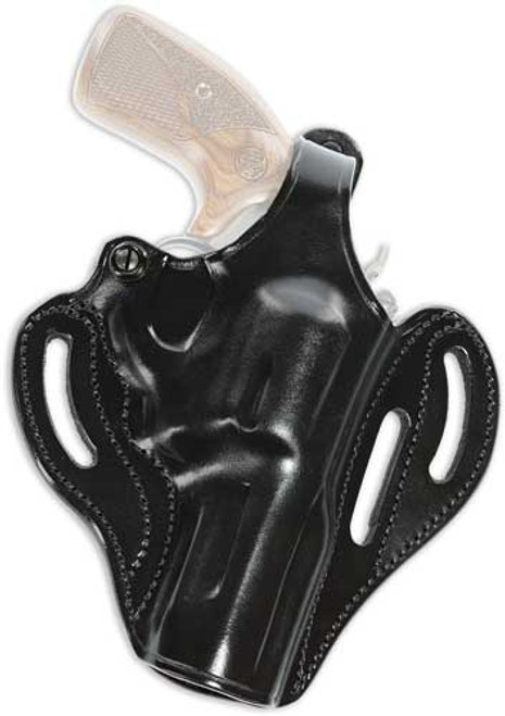 Galco Cop 3 Slot Belt Holster - Rh Lther S&w J Fr 640 21/8" B!