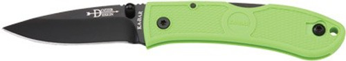 Ka-bar Mini Dozier Folder - 2.25" Zombie Green