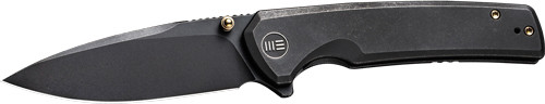 We Knife Subjugator 3.48" - Black Titanium/black Stnwsh