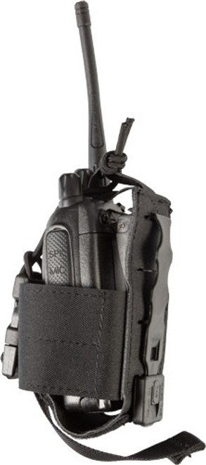 Grey Ghost Gear Radio Pouch - Small Laminate Black