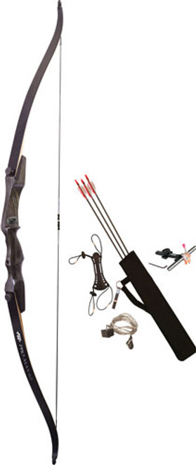 Pse Recurve Bow Kit Pro Max - 62" 25# Rh