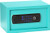 Bulldog Dual Led/biometric - Vault 12"x8"x7 Teal Speckle