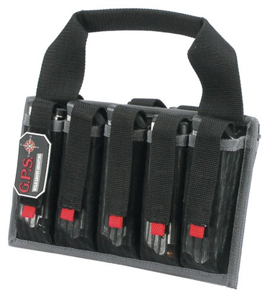 Gps Pistol Magazine Tote - Holds 10-pistol Mags Black