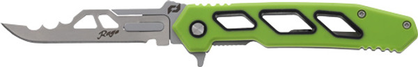 Schrade Knife Isolate Enrage - 2.6" Replcbl Blade Knife Green