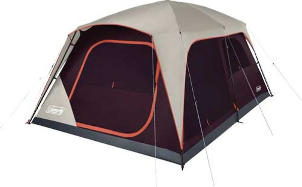 Coleman Skylodge Tent 10 Persn - Blackberry W/screen Room