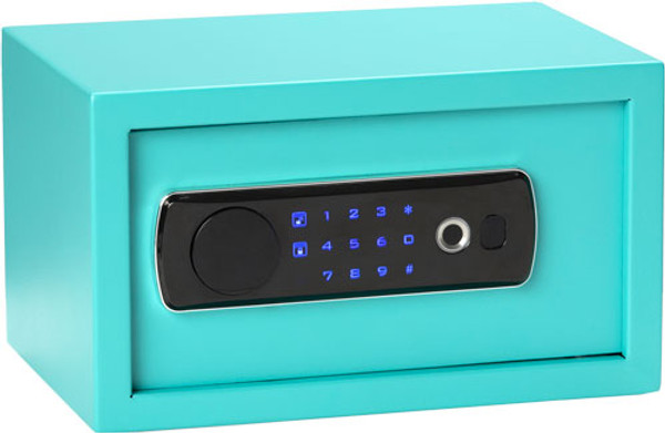 Bulldog Dual Led/biometric - Vault 12"x8"x7 Teal Speckle