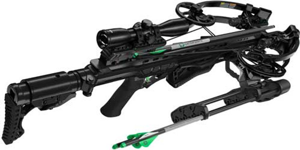 Centerpoint Xbow Wrath 430x - Folding Stk Silent Crank Blk