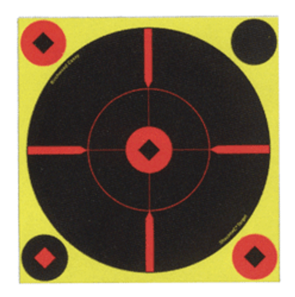 B/c Target Shoot-n-c 8" - Crosshair Bull's-eye 6 Targets