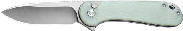 Civivi Knife Elementum Ii 2.96 - " Natural G10/satin Bttn Lock