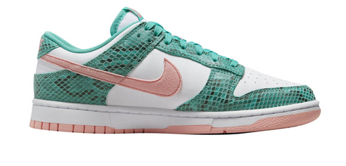 Nike Dunk Low Teal Snakeskin