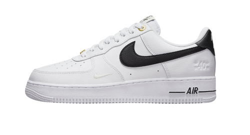 Air Force 1 '07 LV8 '40th Anniversary - White Black'