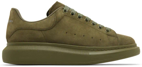 Alexander McQueen Oversized Sneaker 'Military Green Suede'