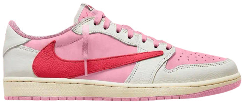 Travis Scott x Air Jordan 1 Retro Low OG 'Sail Tropical Pink