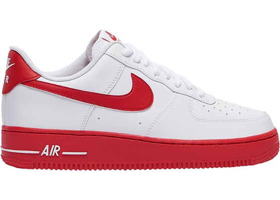 af1 low white red