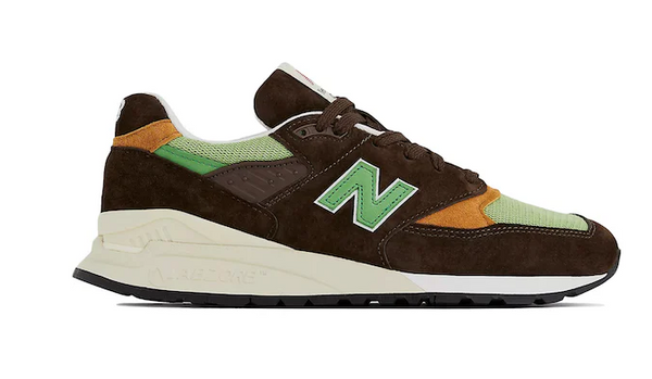 New Balance 998 MiUSA Teddy Santis Brown Green