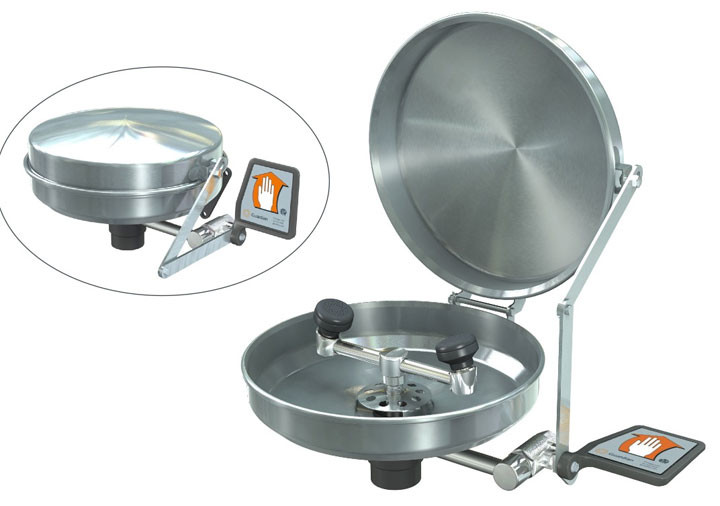 G1814 ララソ Guardian G1814 Eyewash, Wall Mounted, Stainless Steel Bowl
