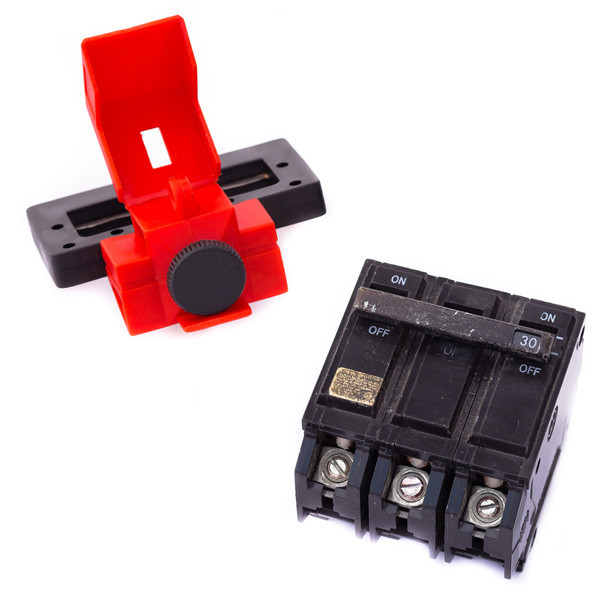 Zing 480/600V Oversize Clamp-On Circuit Breaker Lockout Device