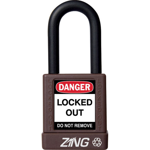 ZING RecycLock Insulated Safety Padlocks, Multiple Configurations