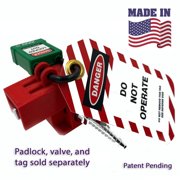 Lab-Locks™ Laboratory Ball Valve Lockout Device