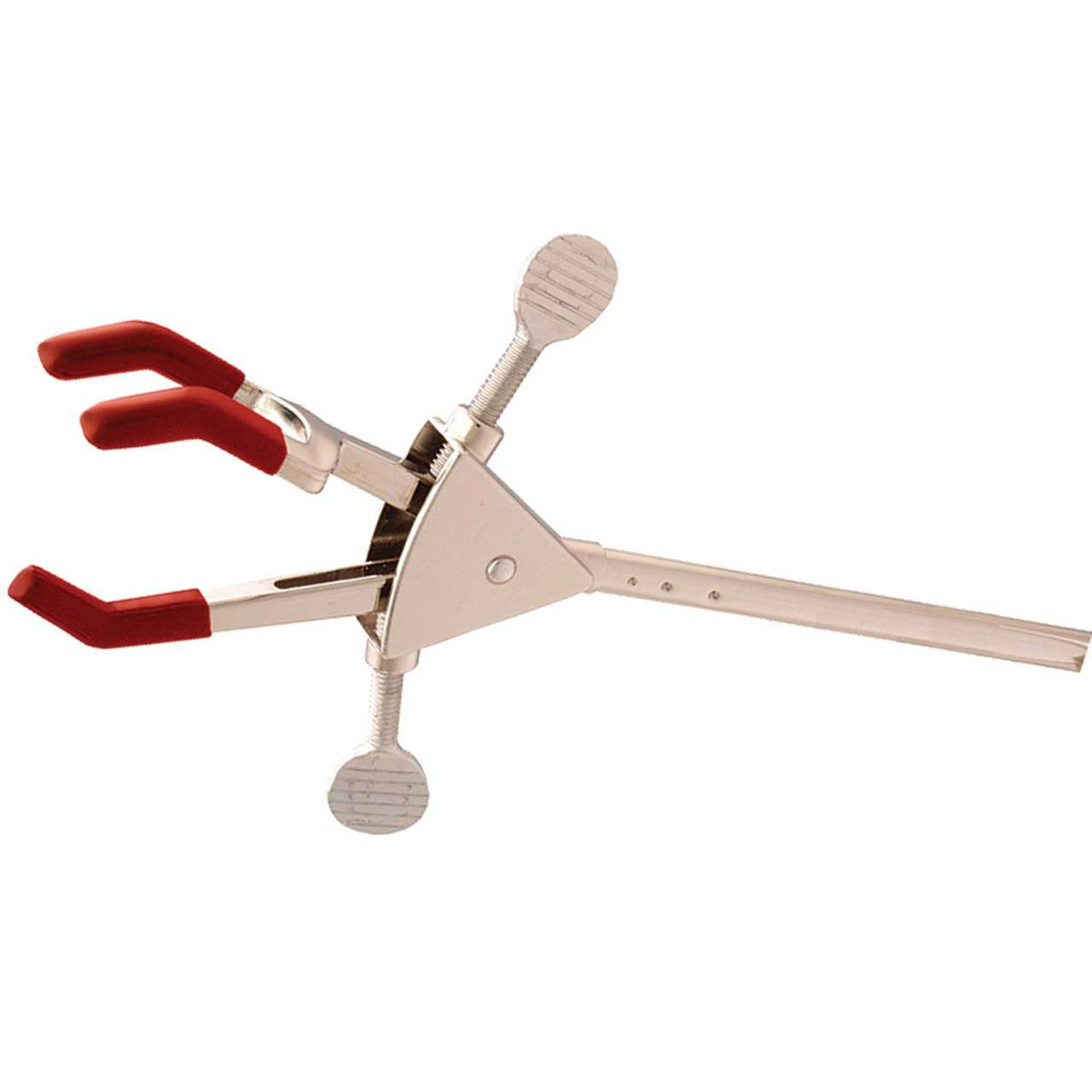 Extended Length 3-Prong Dual Adjust Laboratory Clamp