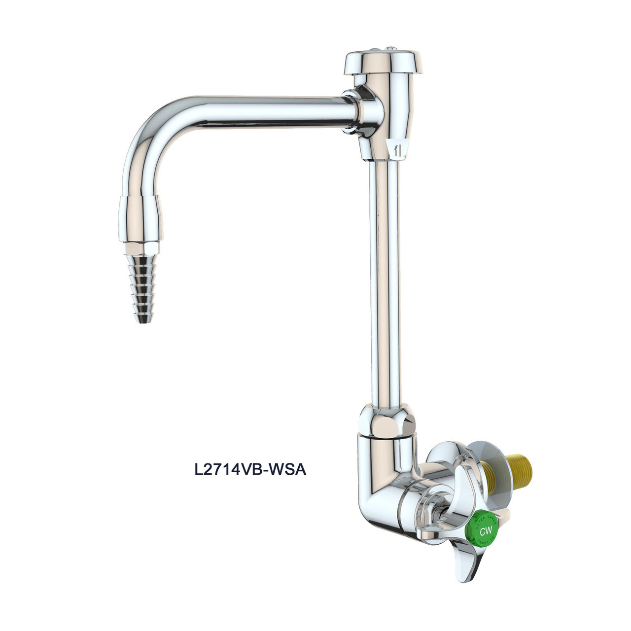 L2714-Series Single Laboratory Faucets, Panel-Mounted - Safety