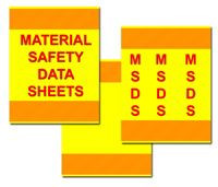 3 Piece MSDS Binder Cover Kit
