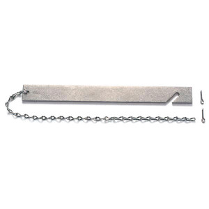 A photograph of a 09791 breaker bar for break-front extinguisher cabinets.