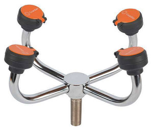 A photograph of a Guardian AP470-120R Eye/Face Wash Outlet Head Assembly w/ 4 GS-Plus™ Spray Heads.