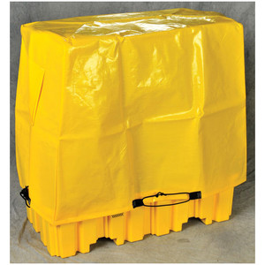 A photograph of a 04322 drum pallet tarp.