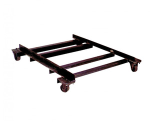 A photograph of a 04324 dolly for 2-drum workstations.