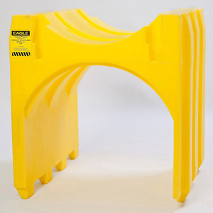 A photograph of a 04328 eagle single stacker drum cradle.