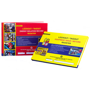 A photograph of a 07068 lockout register set.