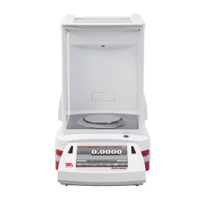 Photograph of Ohaus Explorer® Analytical Balance, front facing.